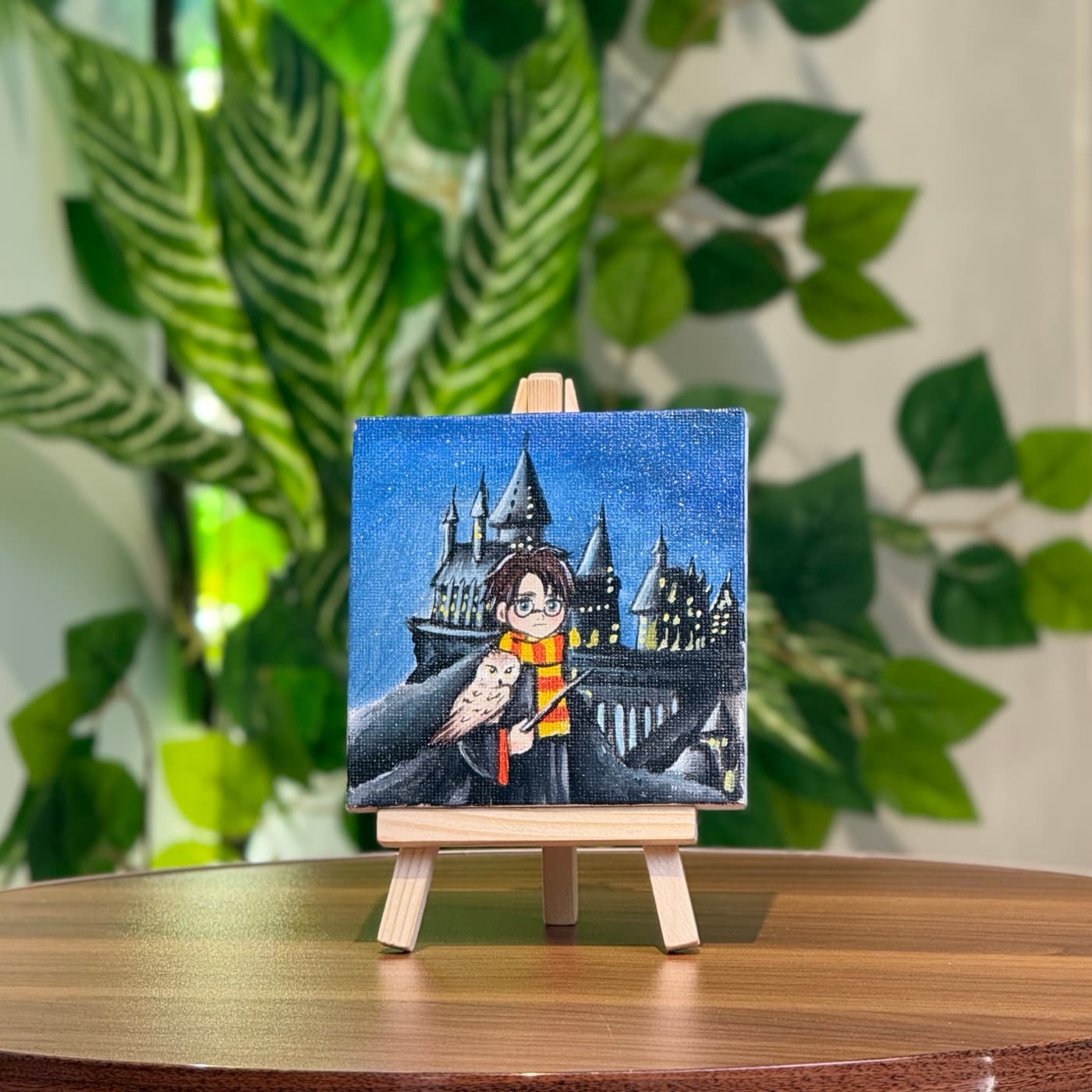 Mini tablo · Harry Potter (10×10 sm)